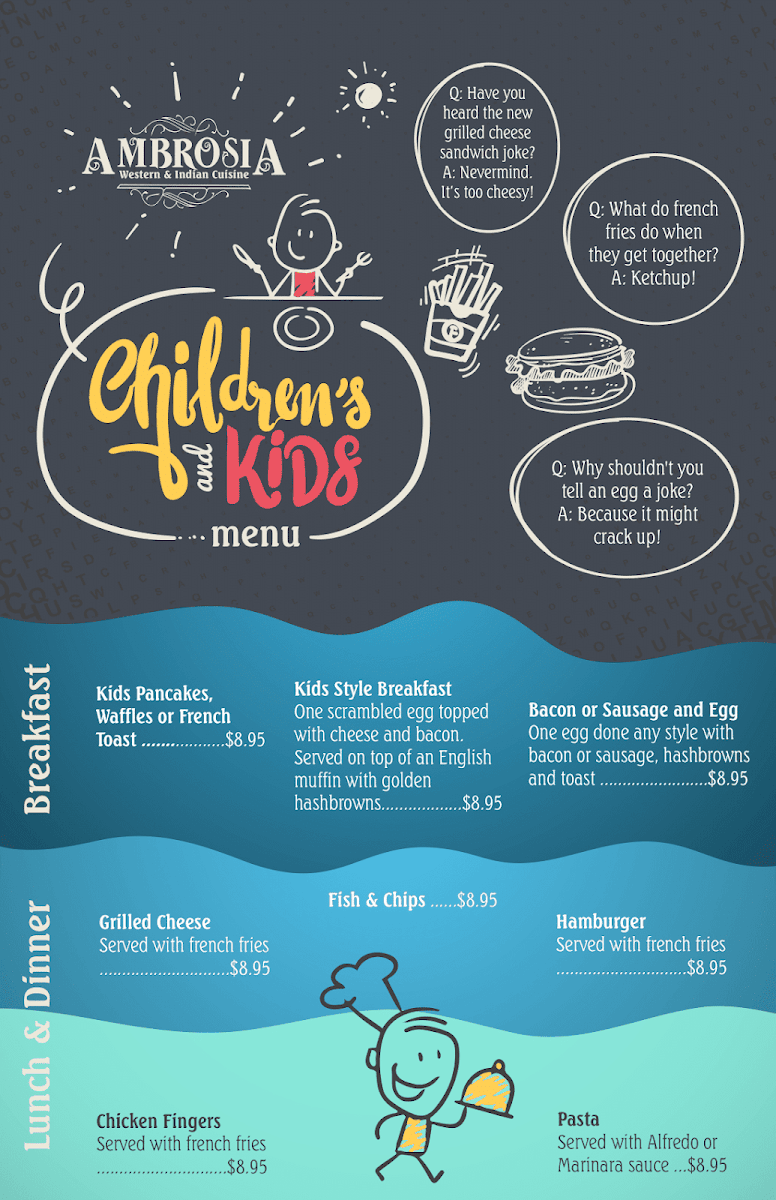 Ambrosia Family Restaurant Menu - Image 4